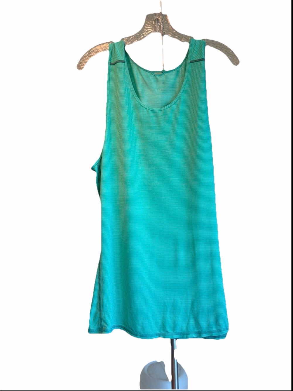 lululemon athletica Men’s Sleeveless Tank Top - Teal Green L
